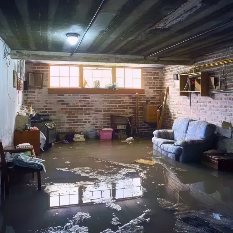 Flooded Basement Cleanup in La Cygne, KS